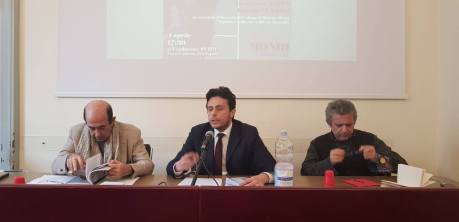 con i professori Mauro Calise. Giorgio Ventre e Michele Mezza